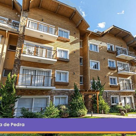 Rosa Edificio Casa De Pedra Apartment Gramado Ngoại thất bức ảnh