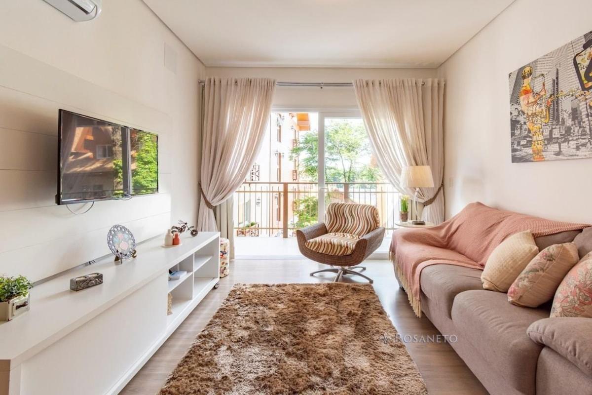 Rosa Edificio Casa De Pedra Apartment Gramado Phòng bức ảnh